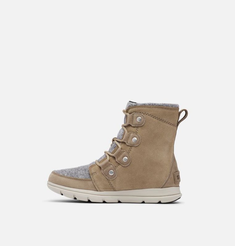 Botas Nieve Sorel Mujer - Explorer™ Joan Bajas Kaki - 86154-KXPY